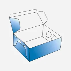 Custom Side Lock Six Corner Packaging Boxes