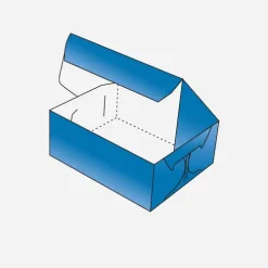 Side Lock Six Corner Packaging Boxes Design